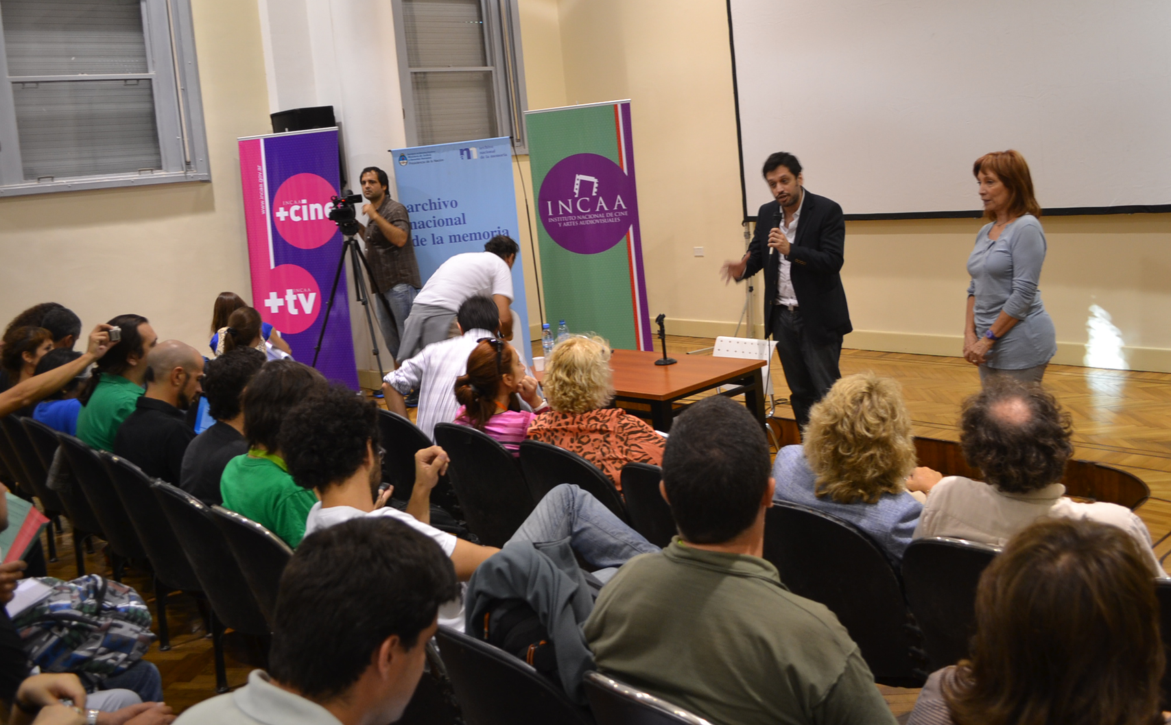 Photo of Encuentro de Trabajadores que filman juicios de lesa humanidad en el INCAA