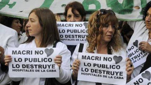 Photo of «Macri dijo estar orgulloso del Hospital de niños pero lo está desmantelando»