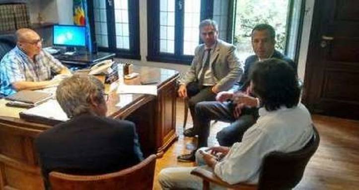 Photo of Balcarce: Reino se reunió con autoridades del Banco Provincia
