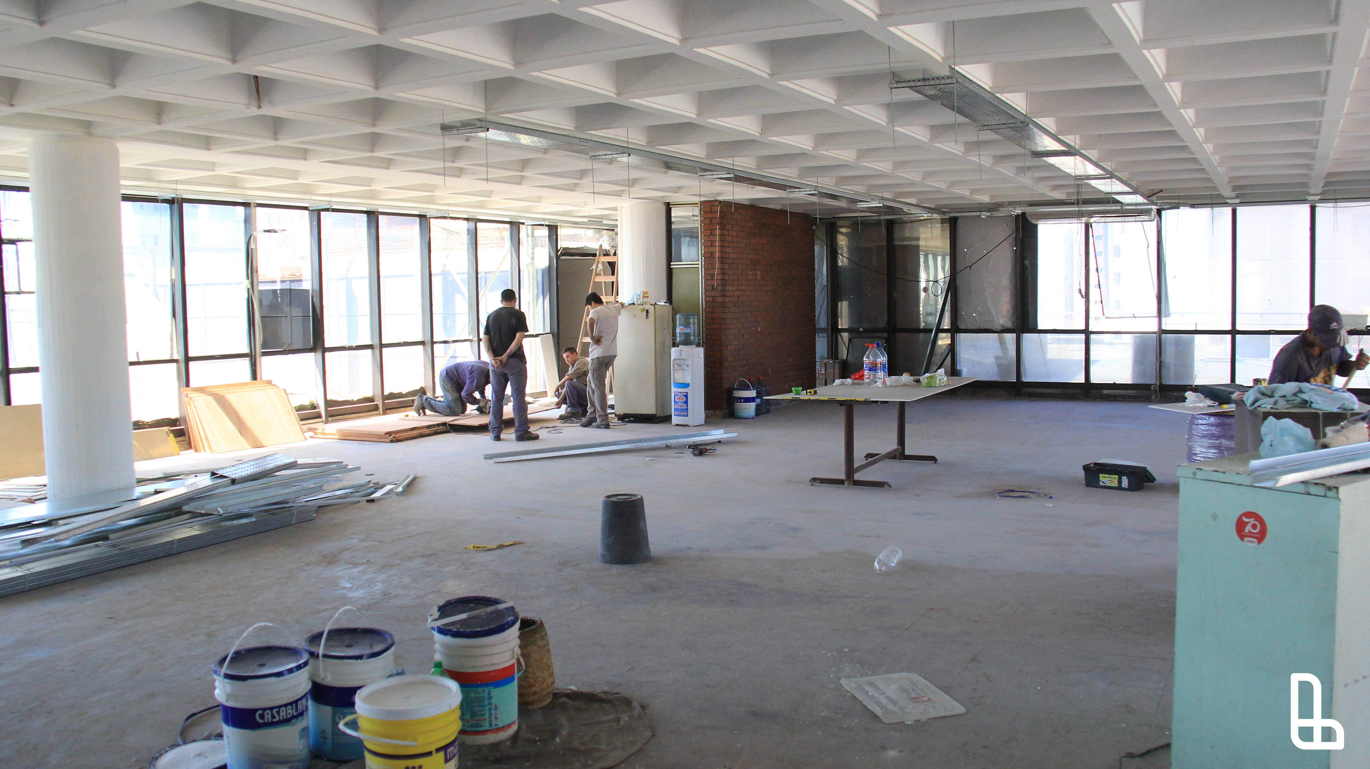 Photo of Lanús: Avanzan las obras de remodelación del edificio municipal