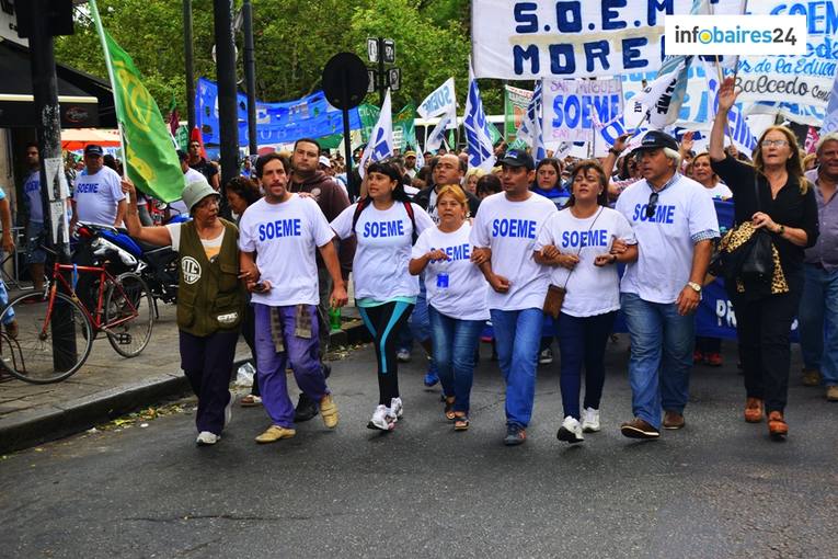 Photo of ATE volvió a movilizarse en contra del ajuste macrista