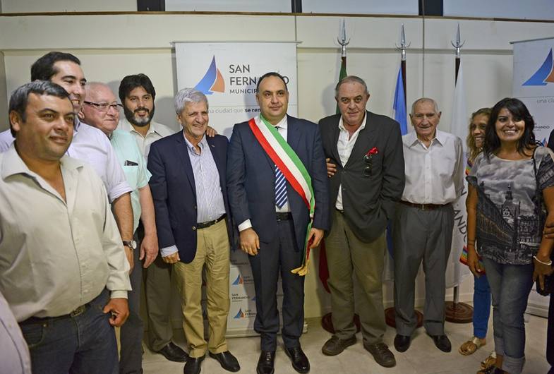 Photo of San Fernando: Andreotti se reunió con el Intendente italiano de Gizzeria