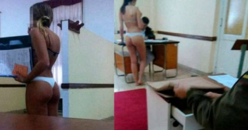 Photo of Escándalo en el ejército: Fotografían a mujeres casi desnudas en revisación médica