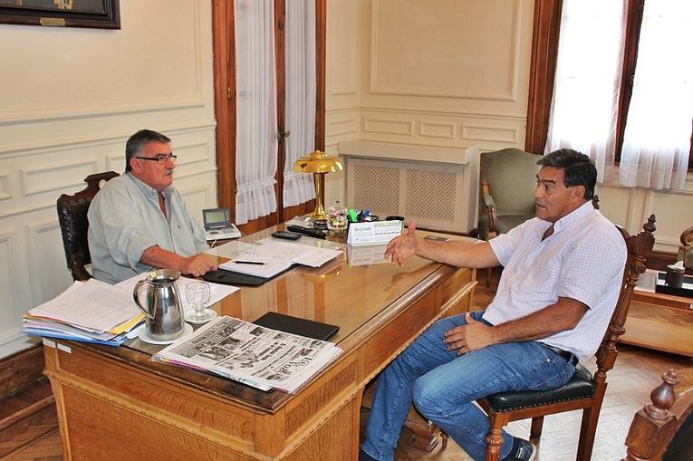 Photo of Bragado: Eduardo Gatica visitó al Intendente Municipal