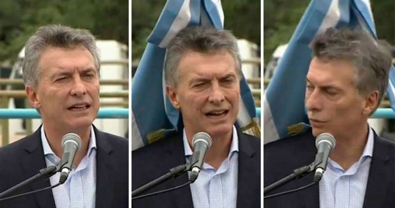 Photo of ¿Castigo de la patria? A Macri lo golpeó una bandera cuando hablaba de «generar trabajo»