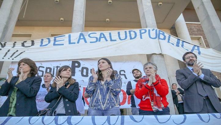 Photo of Macha y Raverta exigieron reincorporación de trabajadores del hospital Posadas