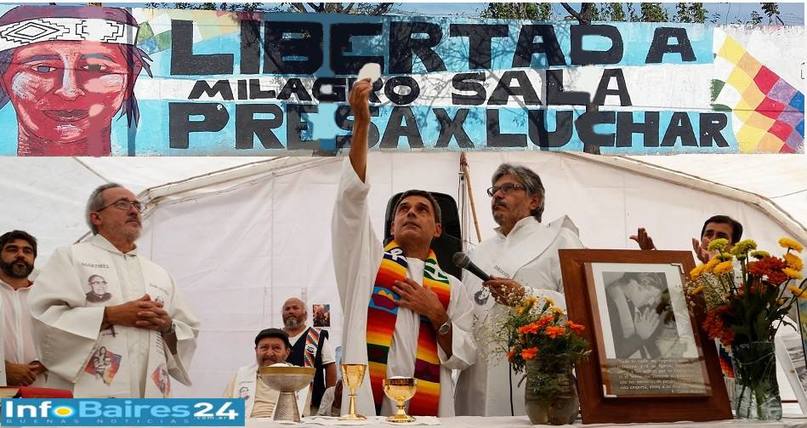 Photo of Curas en la opción por los pobres a Sala: «Vemos reflejado en vos el camino del pueblo»