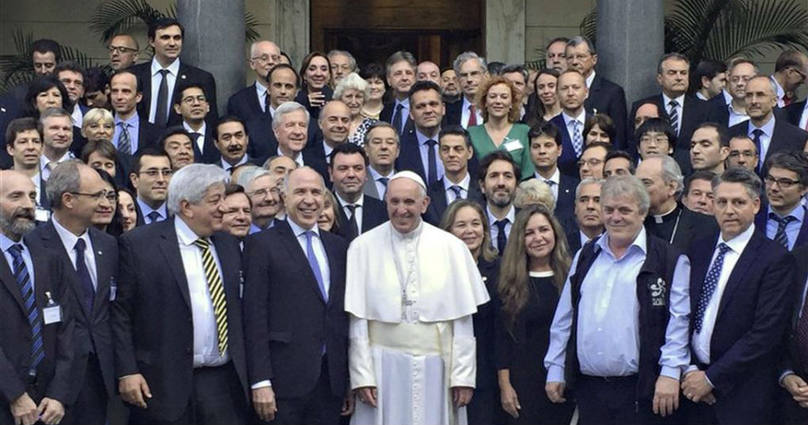 Photo of La trastienda de la reunión del Papa con los jueces y fiscales