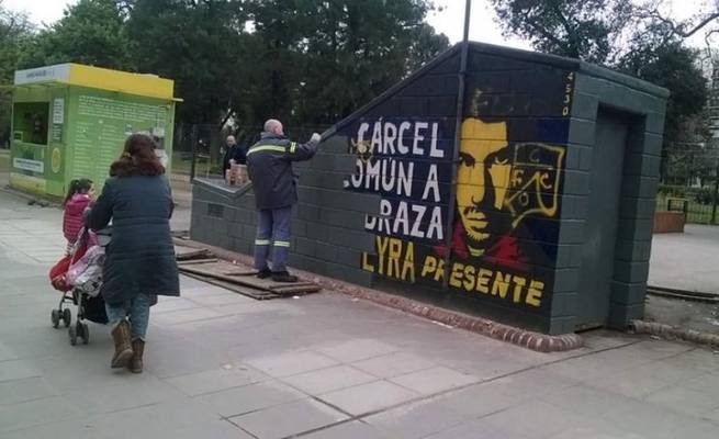 Photo of Vergüenza: Metrovías tapó un mural en homenaje a Mariano Ferreyra