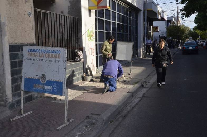 Photo of San Luis: Reparación de veredas y rampas para discapacitados