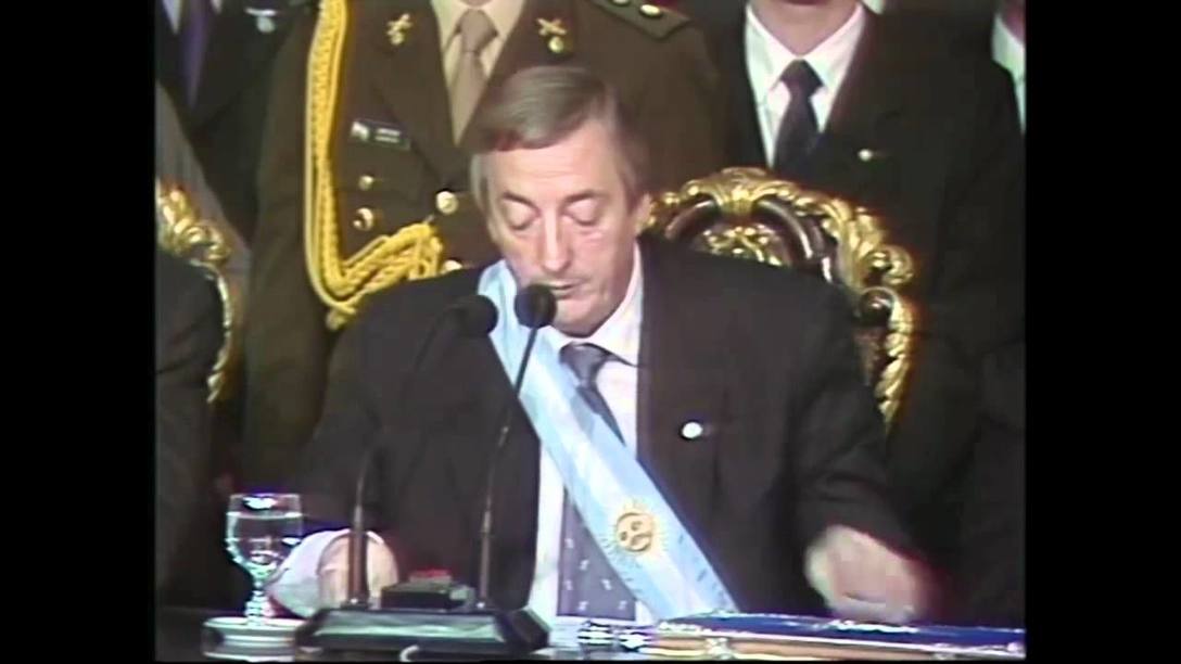Photo of Video de asunción de Néstor Kirchner: El dirigente que recuperó la Argentina