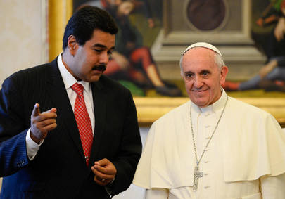 Photo of El Papa Francisco recibió a Nicolás Maduro