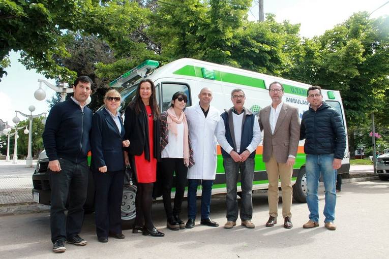 Photo of Casares: Se presentó una nueva ambulancia