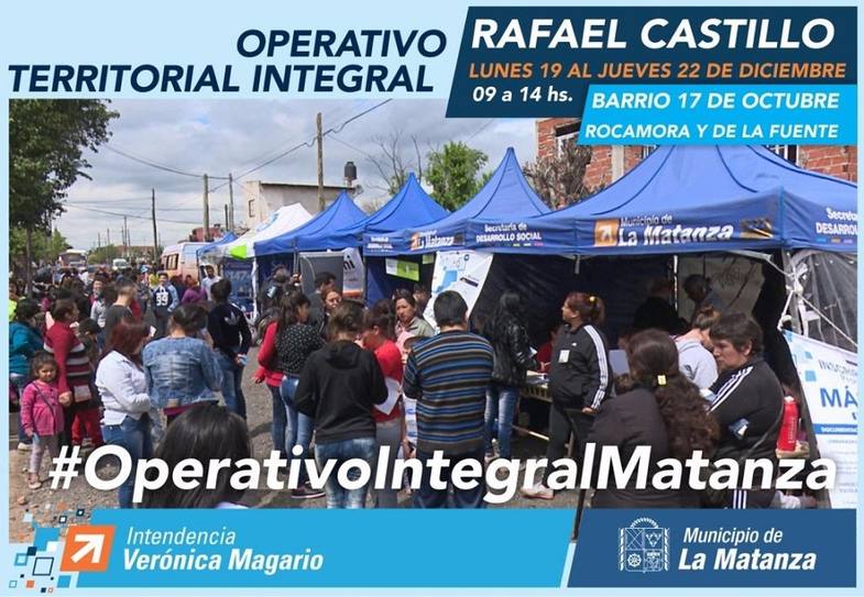 Photo of Último Operativo Integral del año en Rafael Castillo