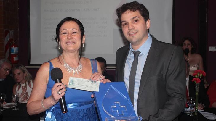 Photo of Matías Spotorno, el Bioquímico del año