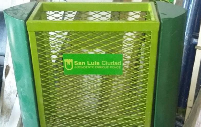 Photo of San Luis: Comienza colocación de 140 cestos de basura en el microcentro