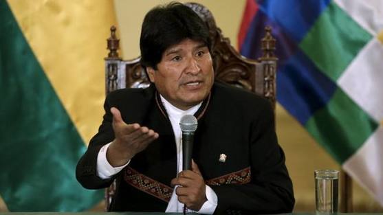 Photo of Evo Morales contra la DEA
