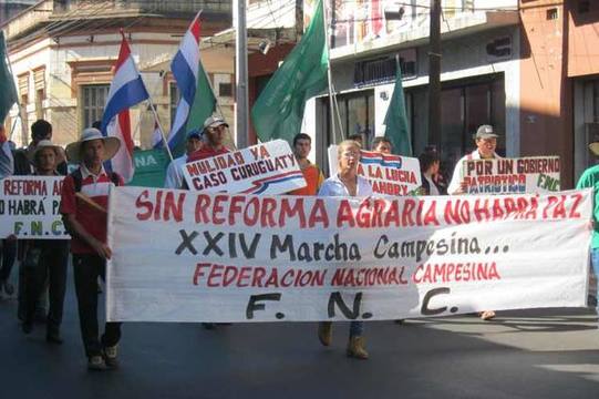 Photo of Paraguay: «Sin reforma agraria no habrá paz»