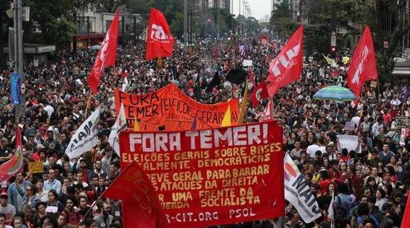 Photo of Brasil: Centrales sindicales preparan la huelga general del 28 de abril