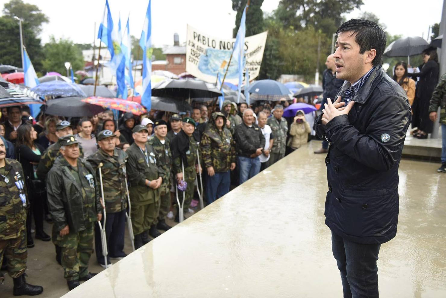 Photo of Nardini homenajeó a los Ex Combatientes de Malvinas en la nueva Plaza 2 de Abril