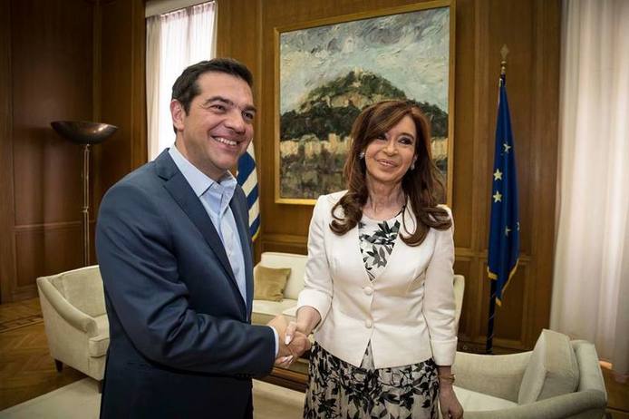 Photo of CFK se reunió con el primer ministro griego, Alexis Tsipras