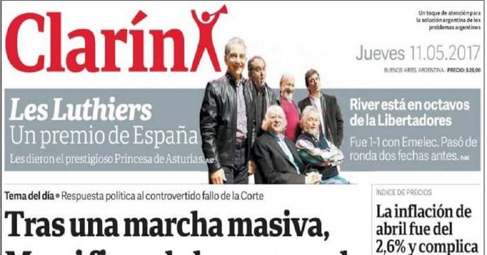 Photo of La mentirosa tapa de Clarín para justificar a Macri por el 2×1