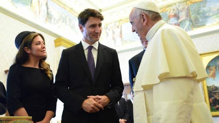 Photo of Roma: Francisco recibe al primer ministro canadiense Justin Trudeau