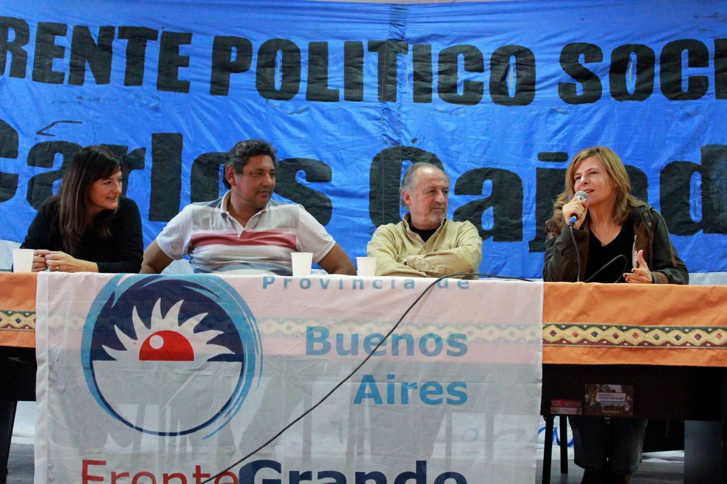 Photo of Florencia Saintout participó del cierre del congreso del Frente Político y Social Padre Cajade