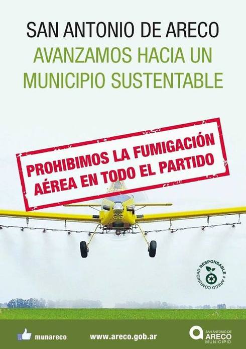 Photo of San Antonio de Areco prohibió la fumigación aérea en todo el distrito