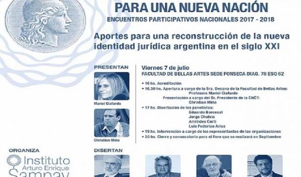 Photo of La Plata: Se presentará el encuentro «aportes para una nueva reconstrucción jurídica argentina»