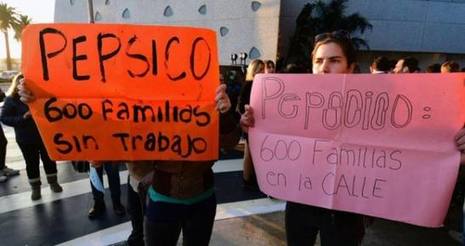 Photo of Marcha al Congreso por los trabajadores de Pepsico