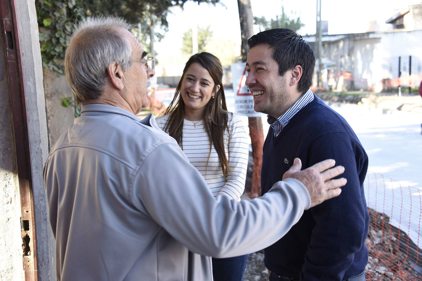 Photo of Leo Nardini y Sol Jimenez recorrieron obras de pavimento en Ing. Pablo Nogués