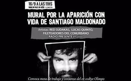 Photo of Jornada de actividades por la aparición con vida de Santiago Maldonado