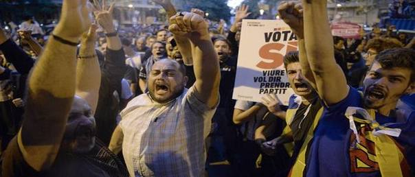 Photo of Protestas en Cataluña, detienen a dos líderes independentistas