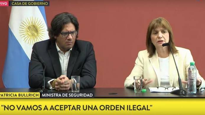 Photo of Video. La ministra Bullrich agita el fantasma del enemigo interno y justifica asesinato de Rafael Nahuel