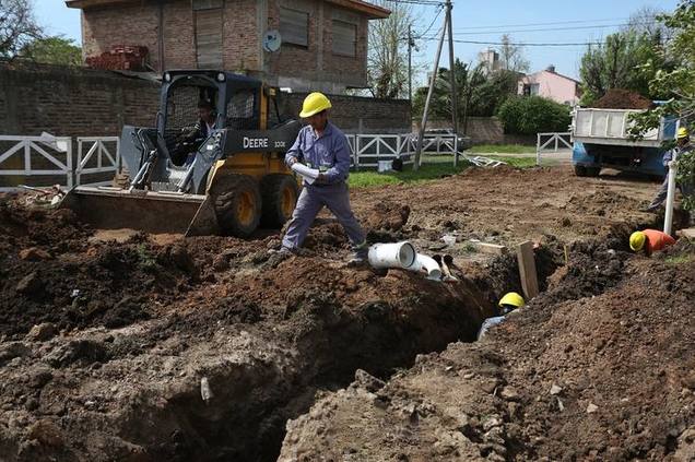 Photo of Esteban Echeverría: Nueva obra de cloacas en Luis Guillón