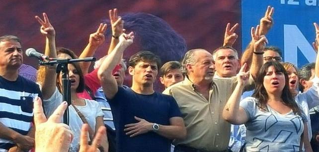 Photo of Video. Conmemoración por los 12 años del NO al  ALCA  en Parque Lezama
