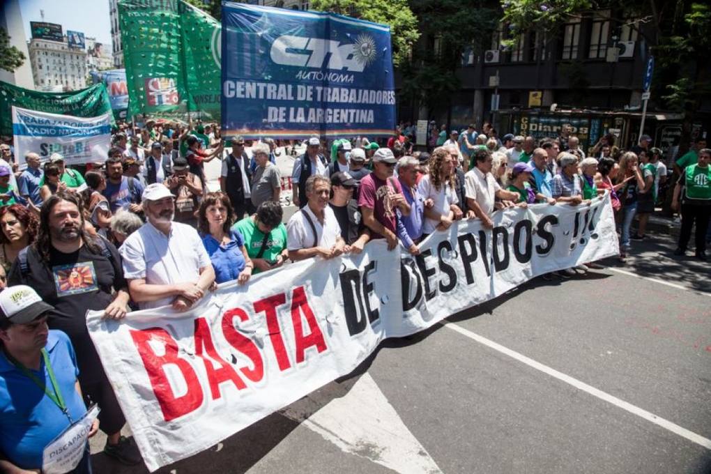 Photo of Informe del CEPA: «los despidos como mecanismo de consolidación del proyecto de Cambiemos»