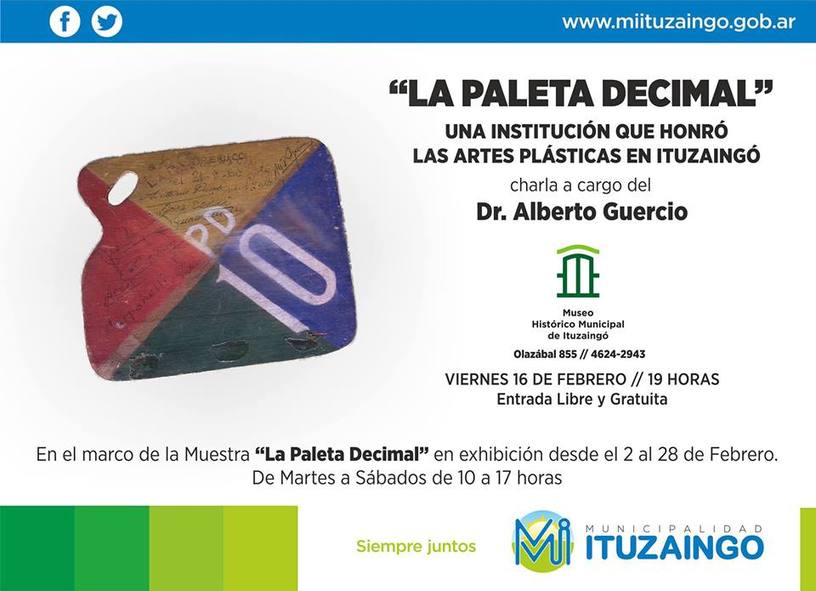Photo of Ituzaingó: Charla y muestra de arte en el Museo Histórico