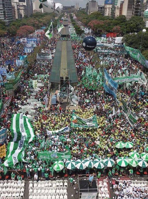 Photo of Marcha multitudinaria: contundente rechazo popular a las políticas de Macri