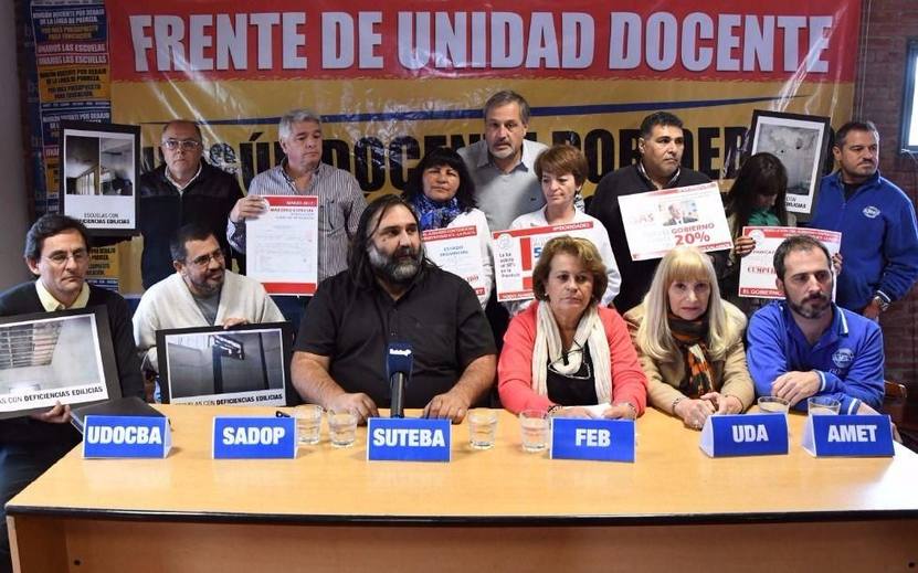 Photo of Provincia: los gremios docentes rechazaron la pobre oferta de Vidal