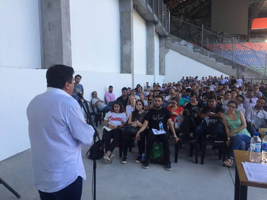 Photo of Gabriel Mariotto, en el encuentro de la militancia: «la uniformidad nos atrofia»