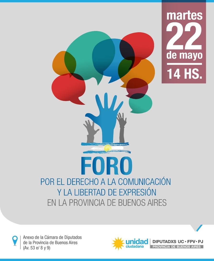 Photo of Foro por el Derecho a la Comunicación y la Libertad de Expresión