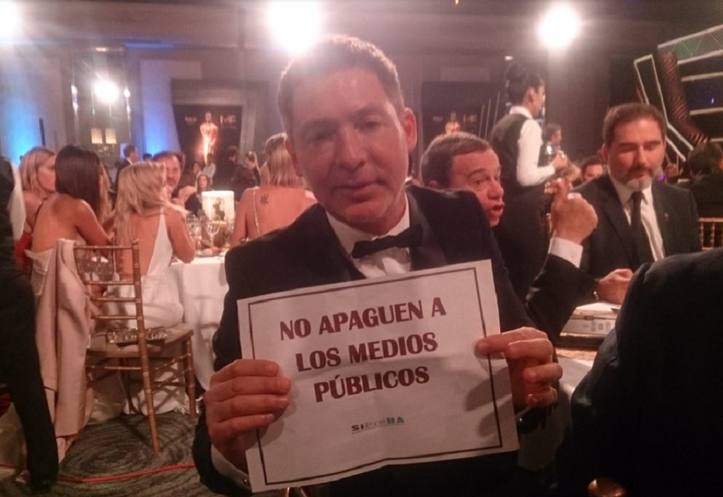 Photo of “No apaguen los medios públicos”: actores y periodistas apoyaron el reclamo contra Lombardi