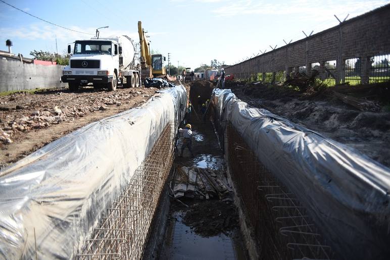 Photo of Esteban Echeverría: Avanza construcción de obra hídrica en Monte Grande