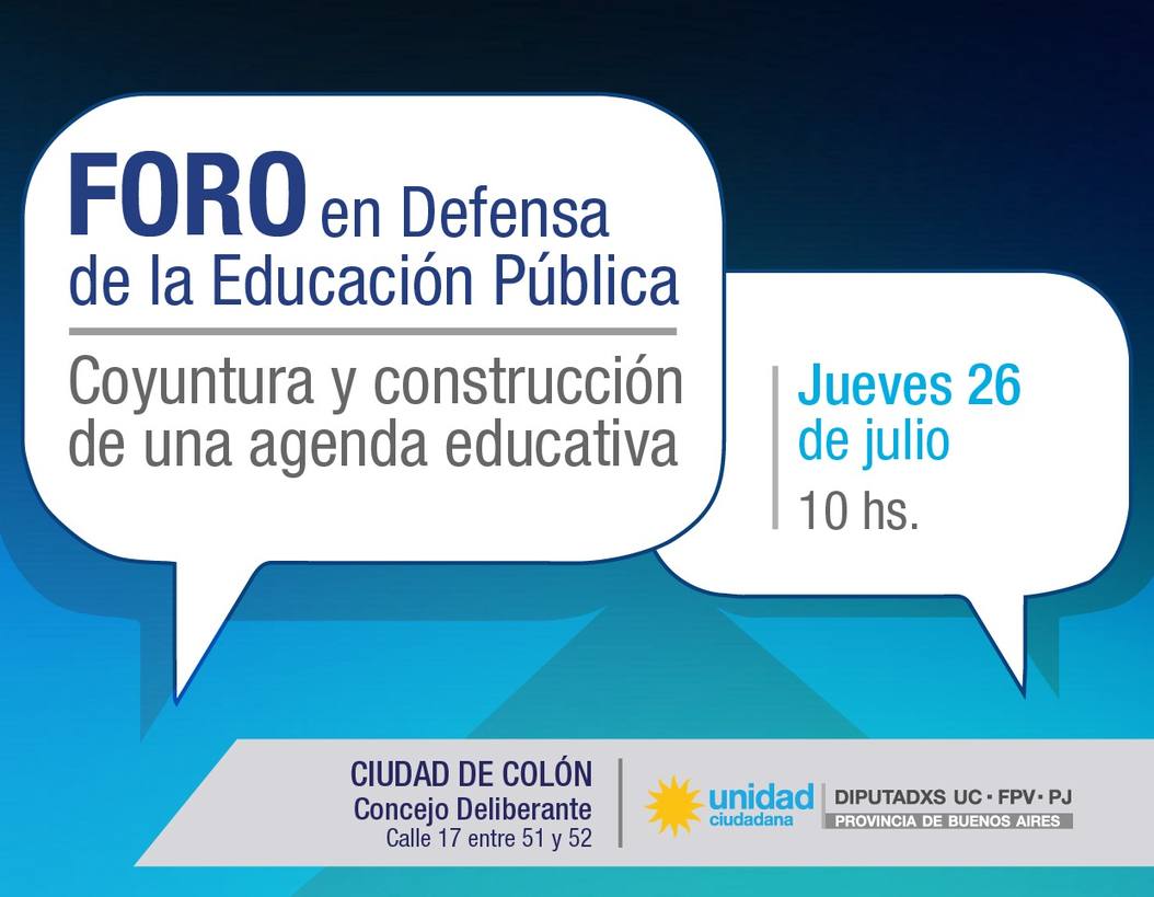 Photo of Foro por la educación pública en Colón