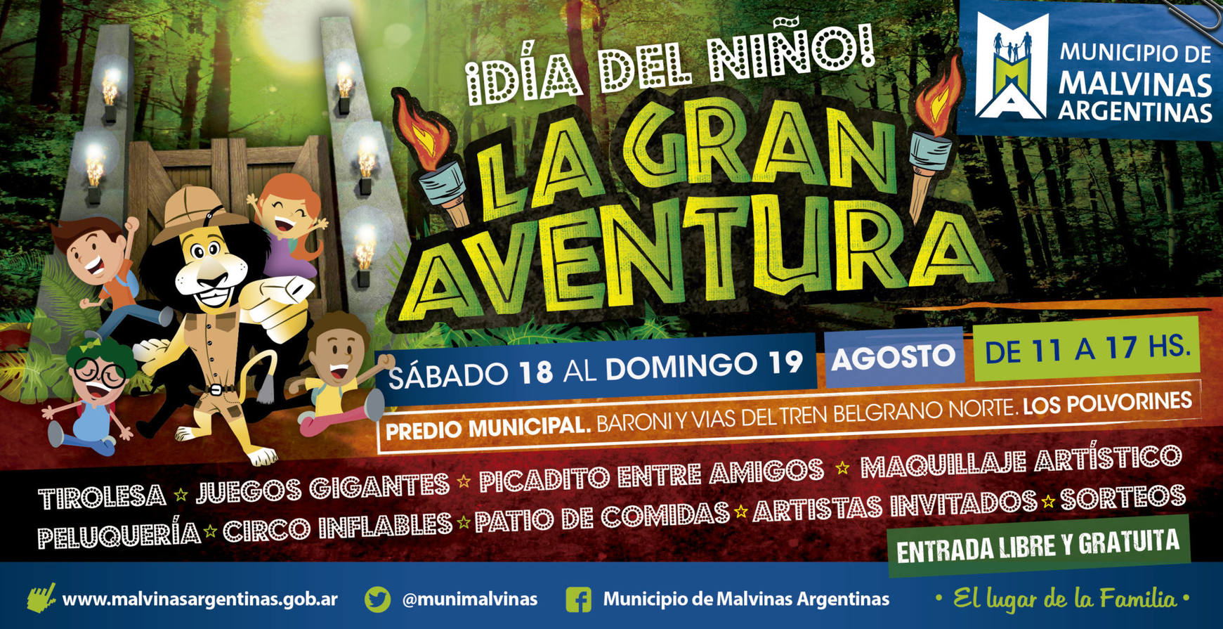 Photo of La gran aventura del Día del Niño en Malvinas Argentinas