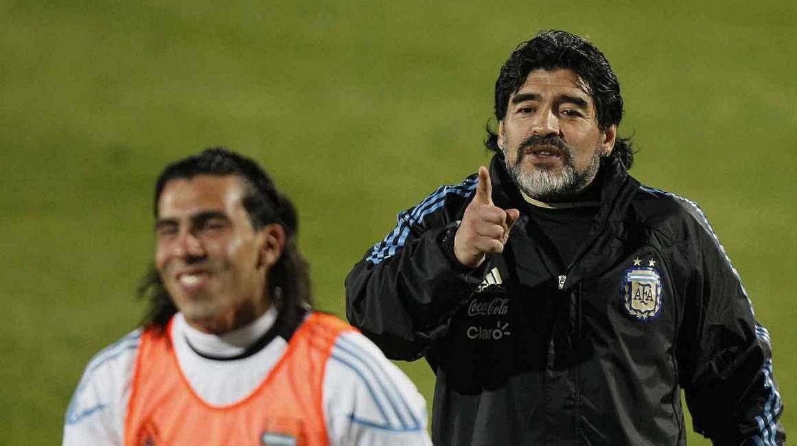 Photo of Maradona contra Tevez: “Está muy boludo, muy macrista”