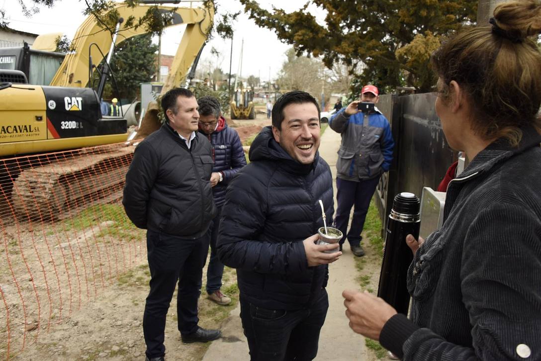 Photo of Nardini dio comienzo a una serie de obras hidráulicas por un valor de 100 millones de pesos