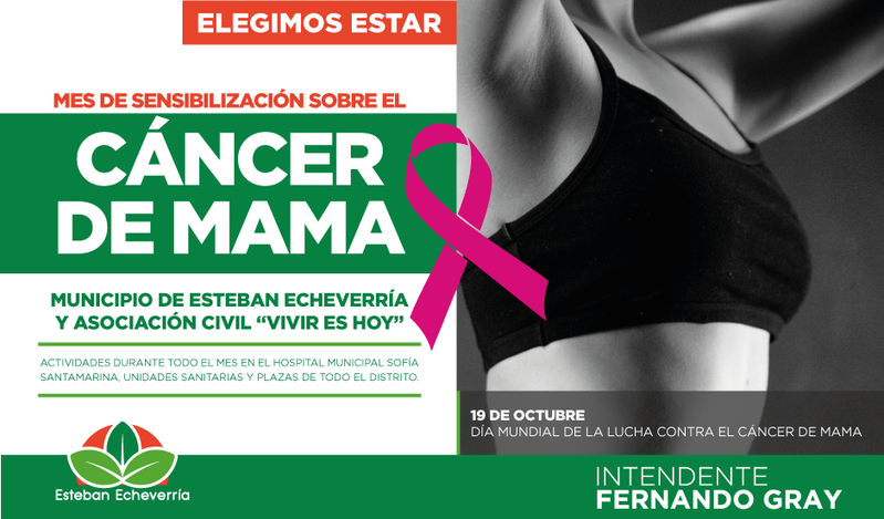 Photo of Actividades por el Día Internacional de la Lucha contra el Cáncer de Mama